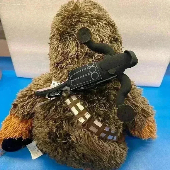 Build A Bear Chewbacca Chewie Wookie Excellent Cond. Star Wars 2015 21" Plush - Picture 3 of 10